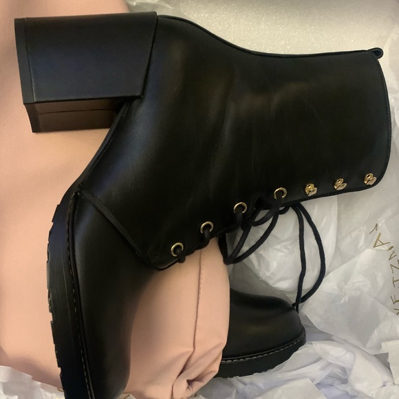 Stuart Weitzman Black Ankle Boots - Picture 8 of 8